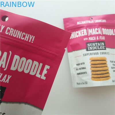 SGS البلاستيك وجبة خفيفة حقيبة تغليف مخصص شعار مايلار دوق-باي للبطاطا رقائق / البسكويت