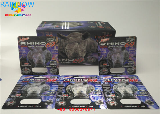 ذكر تعزيز بطاقة نفطة التعبئة والتغليف ورقة قابلة للطي R7-5000 R7-3000 مخصص