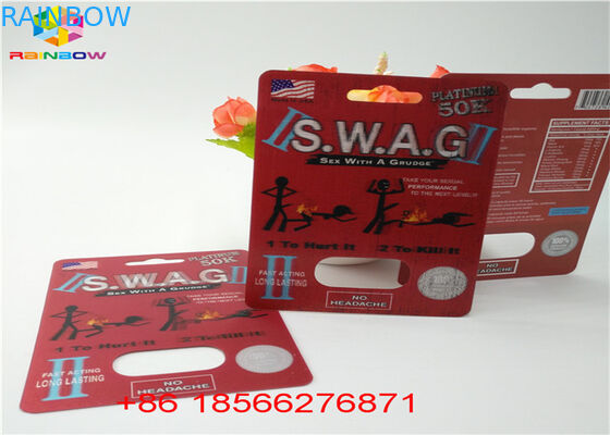 ذكر تعزيز بطاقة نفطة التعبئة والتغليف ورقة قابلة للطي R7-5000 R7-3000 مخصص