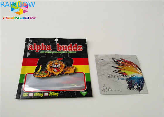 البخور العشبية الأغلاق أكياس البلاستيك AC1003 CBD Vape خرطوشة النفط التطبيقية