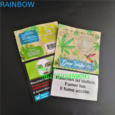 واضح الجبهة أكياس مايلر البريدي البلاستيك اتفاقية مكافحة التصريف الضفدع مضغة جيو حزمة الحقيبة الكيس