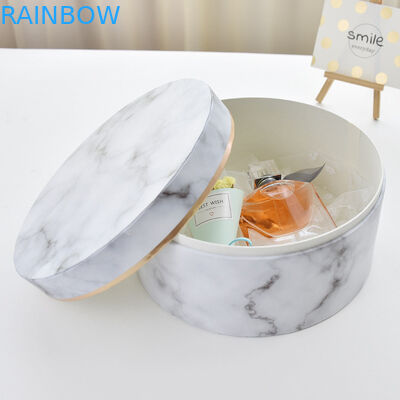 ماء القابلة لإعادة التدوير ورقة مربع التعبئة والتغليف علبة كرتون صناديق زهرة مع الشعار