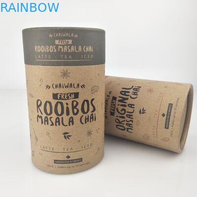 Biodegradable Cylinder Box Packaging مزيل الروائح / أحمر الشفاه / بلسم الشفاه