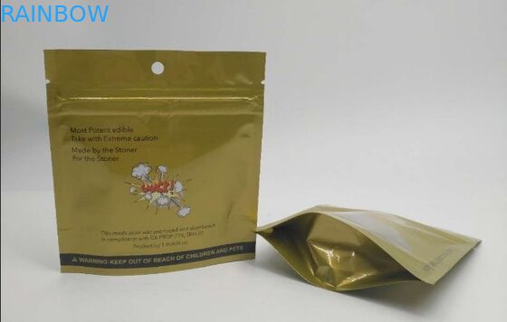 رائحة إثبات Ziplock الوقوف الحقائب زيت الاعشاب القنب البلاستيك للحصول على Edibles حلوى الدببة غائر الحلوى