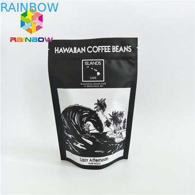 مسحوق الشاي الجوز الحقائب البلاستيكية التعبئة والتغليف احباط الالومنيوم الطباعة حسب الطلب مع صمام