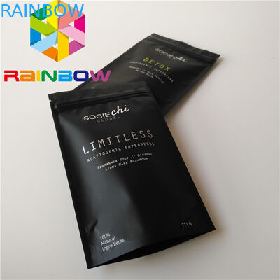 مادة الغذاء الصف الوقوف الحقيبة زيبر الحقيبة المخروطية الشكل المورينغا مع احباط بطانة