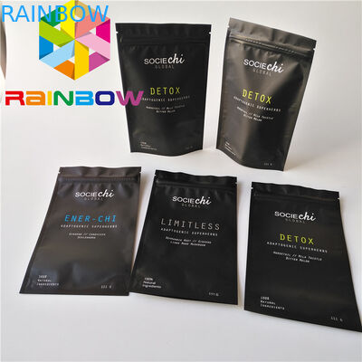 مادة الغذاء الصف الوقوف الحقيبة زيبر الحقيبة المخروطية الشكل المورينغا مع احباط بطانة