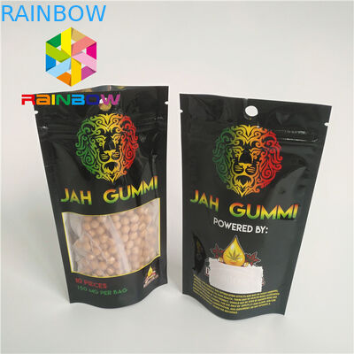 احباط مطبوعة مغلفة مايلر زيبلوك الوقوف الحقائب Mmj الاعشاب القنب التعبئة والتغليف