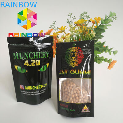 احباط مطبوعة مغلفة مايلر زيبلوك الوقوف الحقائب Mmj الاعشاب القنب التعبئة والتغليف