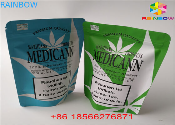 CBD GUMMIES أكياس التعبئة والتغليف البلاستيكية مع نافذة مغلفة أكياس الألومنيوم الكيس الحرارة ختم الغذاء الحقيبة البريدي احباط كيس بولي