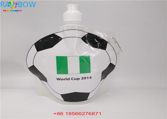 أكياس السوائل القابلة لإعادة الاستخدام ، وحقائب الوقوف مع غطاء Doypack Foil Spout Spout