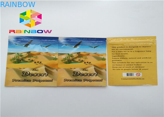 أكياس صغيرة زيبلوك التعبئة ، الألومنيوم احباط الحقيبة للحصول على حبوب منع الحمل العشبية الطاقة