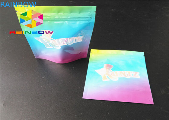 أكياس صغيرة زيبلوك التعبئة ، الألومنيوم احباط الحقيبة للحصول على حبوب منع الحمل العشبية الطاقة