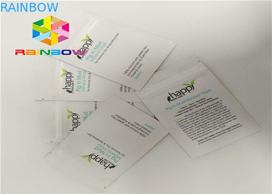 CMYK الطباعة الحرارة ختم أكياس التعبئة والتغليف ، والدليل على الرائحة الواقف أكياس زيبر الحقيبة