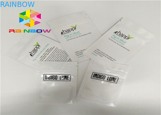 CMYK الطباعة الحرارة ختم أكياس التعبئة والتغليف ، والدليل على الرائحة الواقف أكياس زيبر الحقيبة