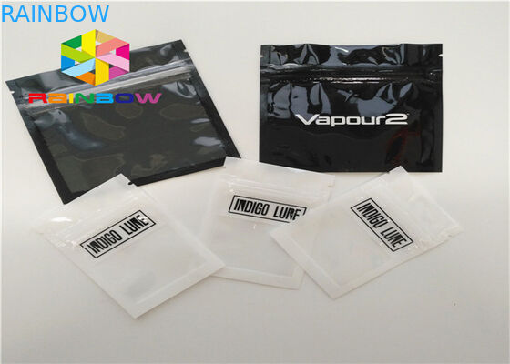 البخور العشبية كيس من البلاستيك الحقائب التعبئة والتغليف قرطوم الحقيبة الطاقة حبوب سحاب قفل