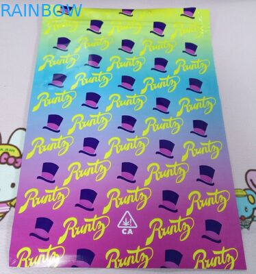 الهولوغرام الطباعة العشبية البخور التغليف ، الكوكيز انهض الحقيبة البلاستيكية لكبير Als AL الغريبة