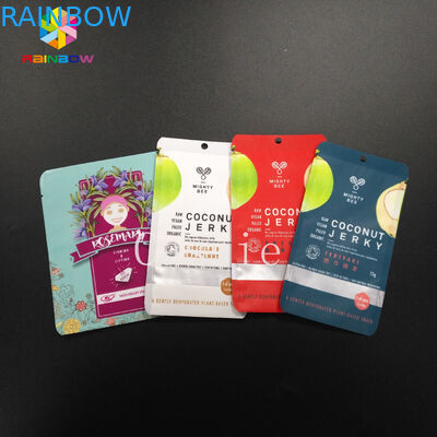 أكياس مايلر الحقيبة قبضة ختم الغذاء الصف تخزين مسحوق الشاي التجميل عينة الهبة