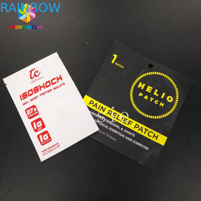 أكياس مايلر الحقيبة قبضة ختم الغذاء الصف تخزين مسحوق الشاي التجميل عينة الهبة