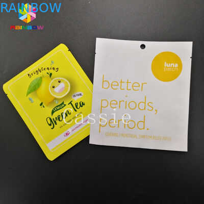 موتي تصميم قبضة قفل حقائب ثلاثة الجانبين الحرارة ختم الغذاء الصف الألومنيوم احباط مايلر الحقائب