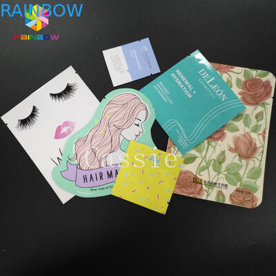 أكياس رقائق الألومنيوم الختم الذاتي البلاستيك فتح الأعلى تغليف الهدايا الصغيرة التخزين