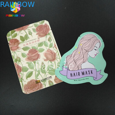 قناع الوجه حزمة الألومنيوم احباط الوقوف الحقيبة حقيبة مستحضرات التجميل كريم النفط مايلر التعبئة