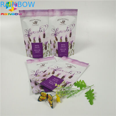 مخصص ماتي الطباعة احباط الحقيبة التعبئة والتغليف حقيبة مسطحة القاع الجسم فرك مع سحاب