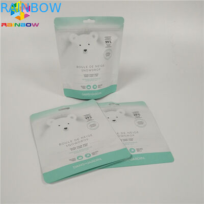 زيبر الأعلى الوقوف الحقيبة احباط التعبئة والتغليف حمام فرك الألومنيوم أكياس فرك الجسم الجسم