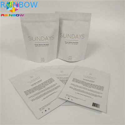 زيبر الأعلى الوقوف الحقيبة احباط التعبئة والتغليف حمام فرك الألومنيوم أكياس فرك الجسم الجسم