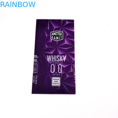 الأشعة فوق البنفسجية مقاومة يتقلص كم تسميات ملونة للماء للحصول على تسمية زجاجة مياه بلاستيكية