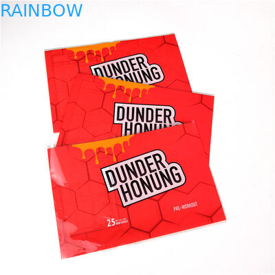 ماء يتقلص كم التسميات لاصق واضح مطبوعة الطاقة شرب الحرارة الحساسة