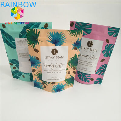 رقائق الألومنيوم الوقوف الحقيبة التعبئة والتغليف ، رونتز الوقوف زيبر الحقيبة دليل على الرطوبة