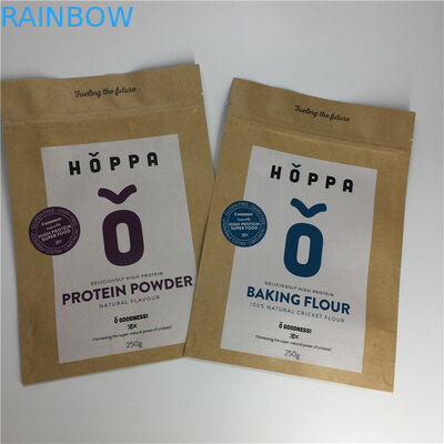 براون كرافت Paperstand حتى الحقائب 120-140 ميكرون سمك لالتوابل مسحوق