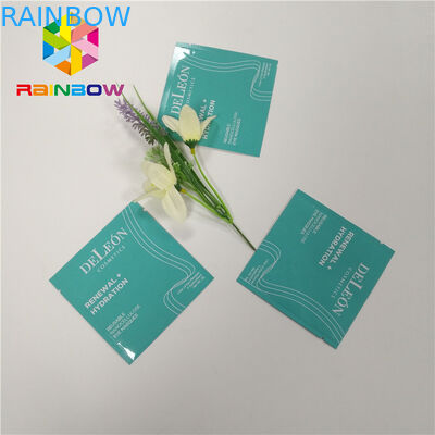 ثلاثة الجانب ختم مخصص مطبوعة الوقوف الحقائب الألومنيوم مستحضرات التجميل احباط حقيبة