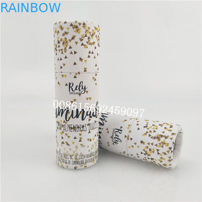 تخصيص صناديق تغليف جولة هدية ، مربع التعبئة والتغليف اسطوانة ورق الكرافت لالحلوى