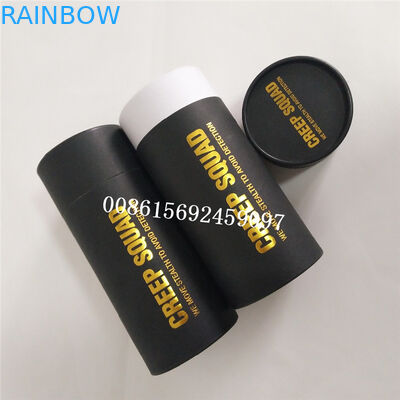 قابلة للتحلل من الورق المقوى ورقة مربع التعبئة والتغليف شعار مخصص مع ختم الذهب