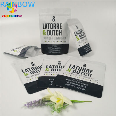 Ziplock احباط الحقيبة التعبئة والتغليف Reclosable صمام القهوة كيس مغلفة المواد