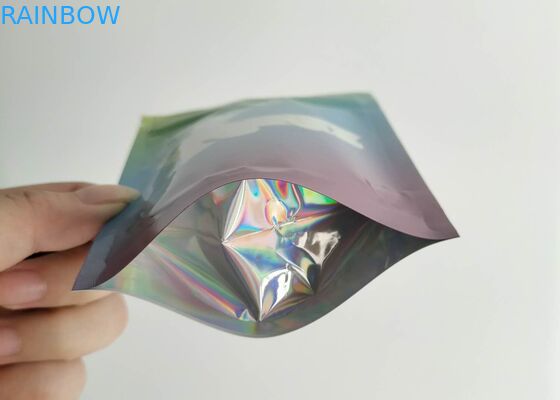 رائحة البلاستيك الحقائب التعبئة والتغليف الأعشاب Runtz حقيبة الحفر الطباعة مع نافذة واضحة