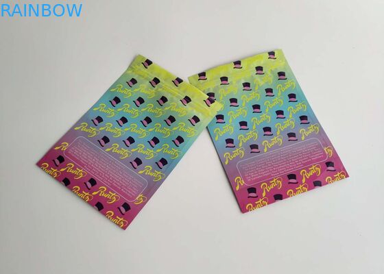 الوقوف مخصص الحقائب البلاستيكية التعبئة والتغليف ملفات تعريف الارتباط حقيبة بذور الأعشاب الهولوغرام Ziplock