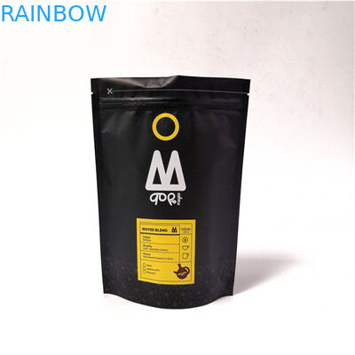 الوقوف الحقائب البلاستيكية التغليف الغذاء الصف الألومنيوم احباط كيس القهوة الطباعة gravnre