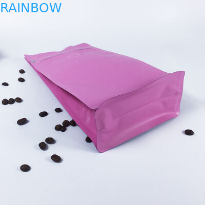 تخصيص الوقوف سستة أكياس الحقيبة مجمعة الجانب التعبئة والتغليف القهوة CYMK اللون