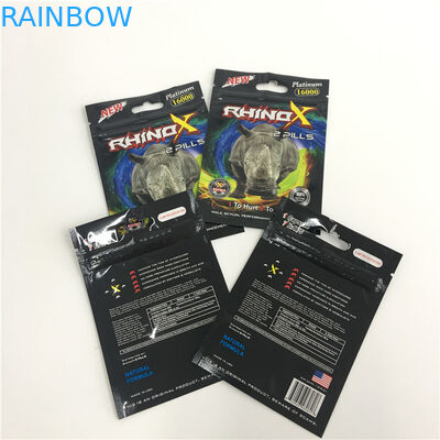 ثلاثة ختم الجانب الوقوف الحقائب القهوة البلاستيك مايلر الرمز البريدي قفل التبغ الاعشاب التعبئة والتغليف