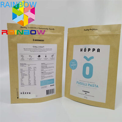 رطوبة ورقة مربع التعبئة والتغليف الحرارة ختم ورق الكرافت حقيبة صديقة للبيئة