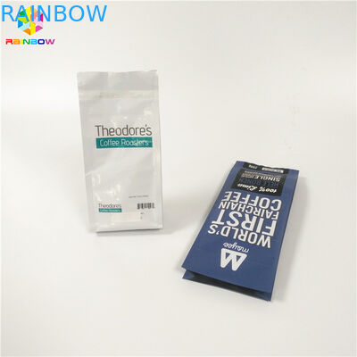 حبوب البن مسحوق التعبئة والتغليف المطبوعة الوقوف الحقائب البلاستيكية للتعبئة والتغليف الفاصوليا الجافة