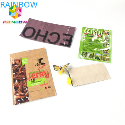 الأغلاق الحقيبة احباط التعبئة والتغليف البلاستيكية الألومنيوم احباط لون الطباعة ثلاثة ختم الجانب