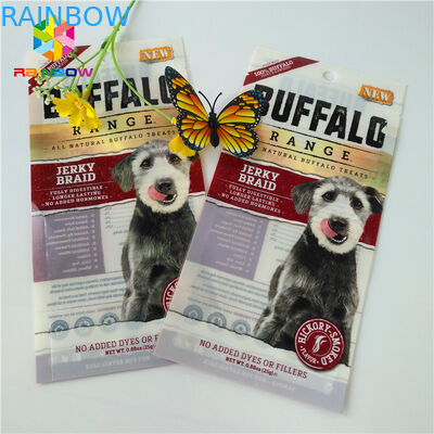 أكياس التعبئة Ziplock البلاستيك ، ثلاثة من جانب وختم الوقوف الحقائب للأغذية