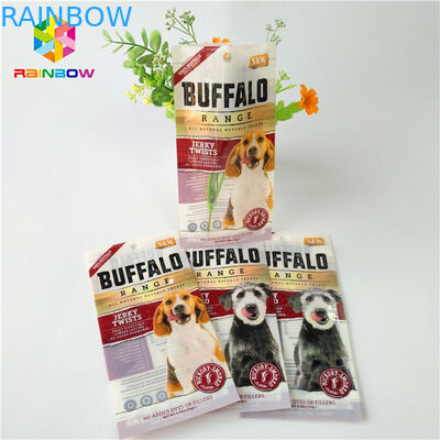 الحقائب البلاستيكية الطباعة الرقمية التعبئة والتغليف الكيس أغذية الحيوانات الأليفة حقيبة التخزين Ziplock