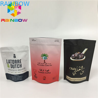 الطباعة الحفر الوقوف أكياس سستة الحقيبة المسيل للدموع الشق خط الرمز البريدي قفل مغلفة احباط