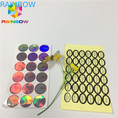 المياه والدليل على تغليف أغذية أفلام مخصص الأمن الملابس تسمية الفينيل ملصقا