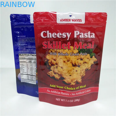 الطباعة الرقمية وجبة خفيفة حقيبة التعبئة والتغليف الوقوف الحقيبة الغذائية أسفل مجمعة حقيبة SGS FDA